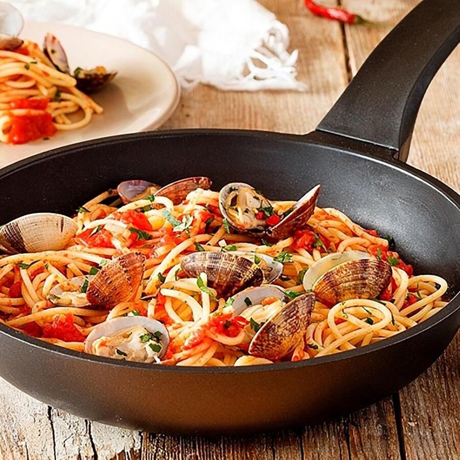 Koekenpan 16 cm van Aluminium Geschikt voor Inductie en Alle Keukens