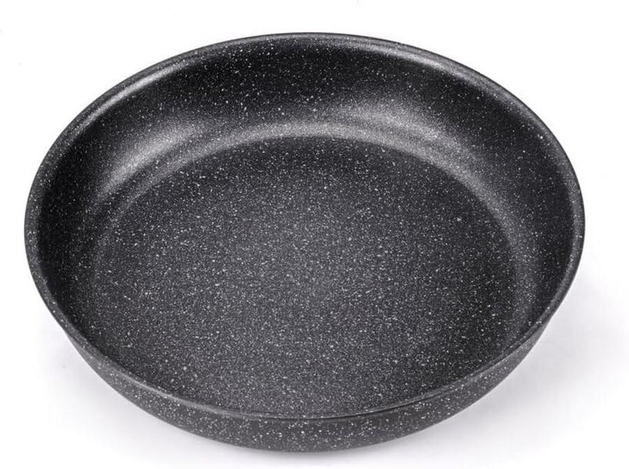 Koekenpan 20 cm Anti-aanbak Steenoppervlak Geschikt voor Alle Vuren