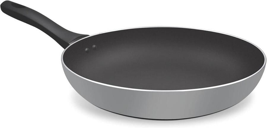 Koekenpan 22 cm hard anodized aluminium Black Pearl anti-aanbaklaag geschikt voor inductie