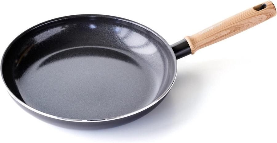 Koekenpan 26 cm gietijzer inductie vaatwasmachinebestendig