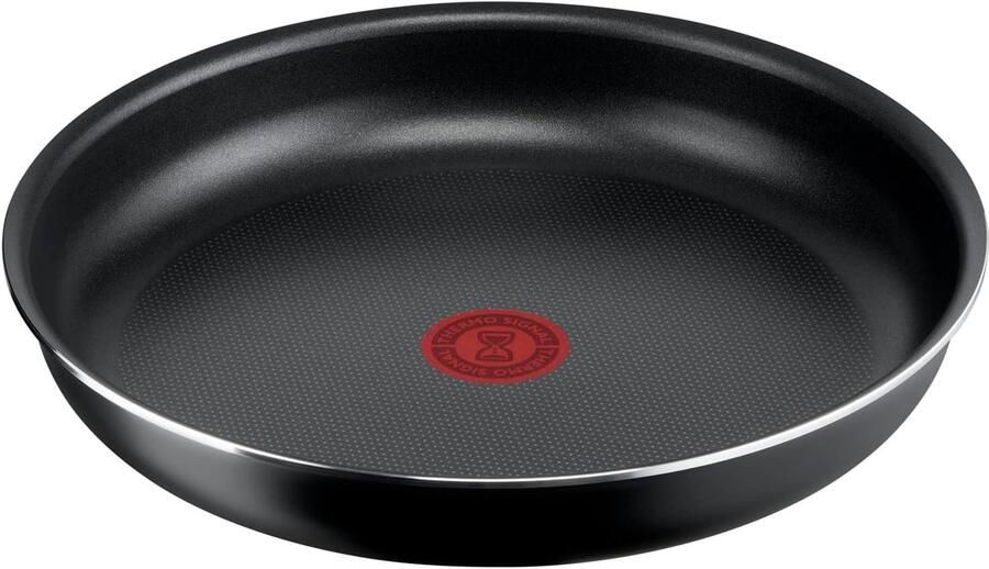 Koekenpan Ø 28 cm met antiaanbaklaag van Aluminium voor Gas en Oven met Thermosignaal Kookweergave