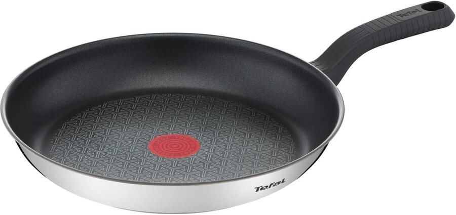Koekenpan 30 cm Koopgerei Veelzijdig Koken Hoge Kwaliteit Coating 30 Centimeter Zilver