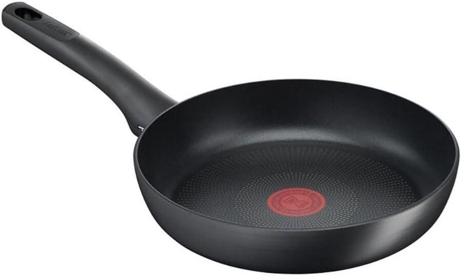 Koekenpan Allround Dagelijks Koken Thermo-Signal Indicator 24 cm Zwart