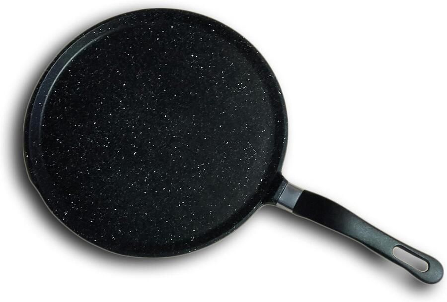 Koekenpan Aluminium 28 cm met Antiaanbaklaag voor Pannenkoeken en Crêpes