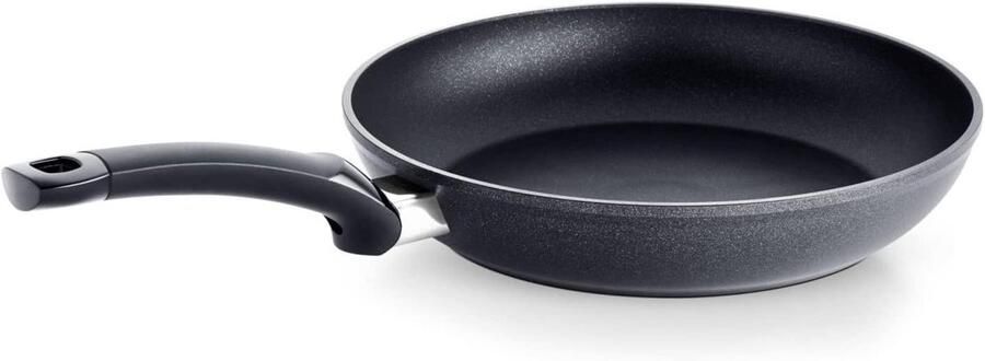 Koekenpan Aluminium Antiaanbakpan PFAS-vrij Gezond Bakken Waterbasis Coating 24 cm Zwart