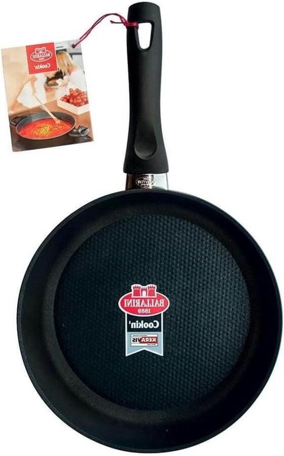 Koekenpan Aluminium Dagelijks Koken Antiaanbaklaag 32 cm Zwart