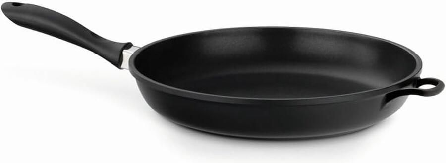 Koekenpan Aluminium Gezond Braden Antiaanbaklaag 32 cm Zwart