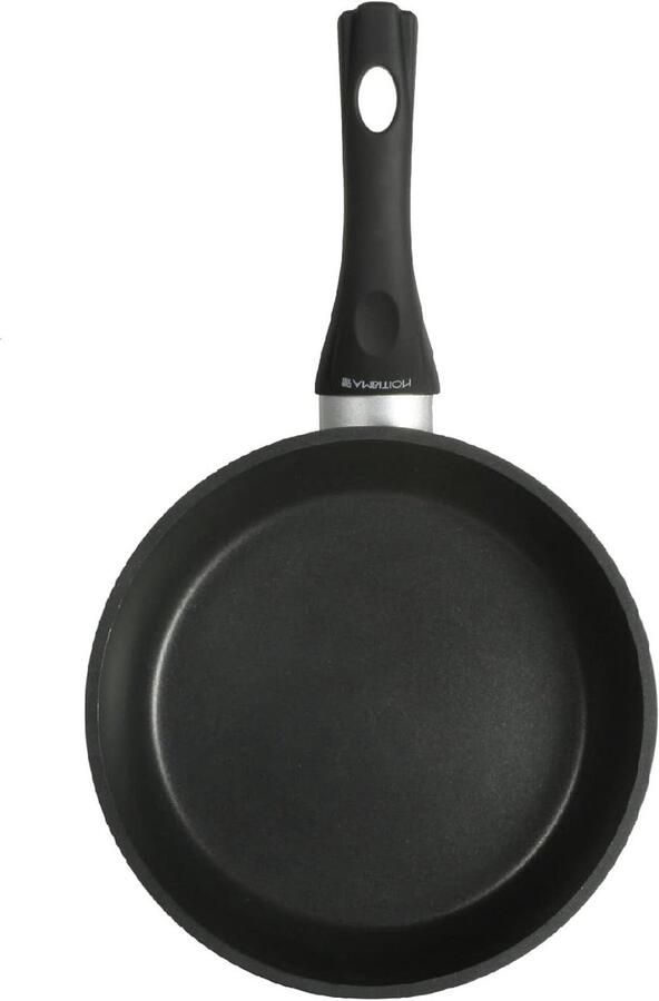 Koekenpan Aluminium Koekenpan Anti-aanbak Eten Bereiden Drielaagse Coating 26 cm Zwart