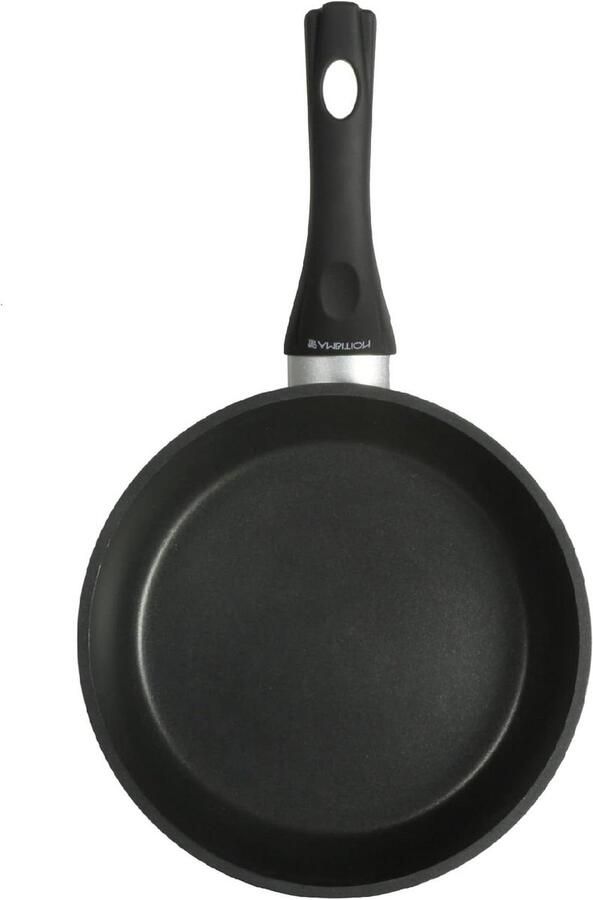 Koekenpan Aluminium Koekenpan Inductie Eten Bereiden Anti-aanbaklaag 28 cm Zwart