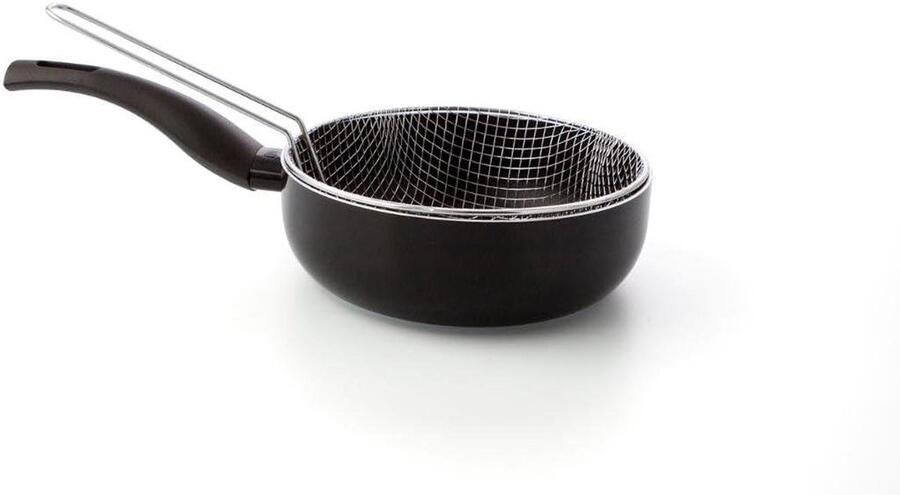 Koekenpan Aluminium Koekenpan Koken Dubbele anti-aanbaklaag 20 cm Bunt