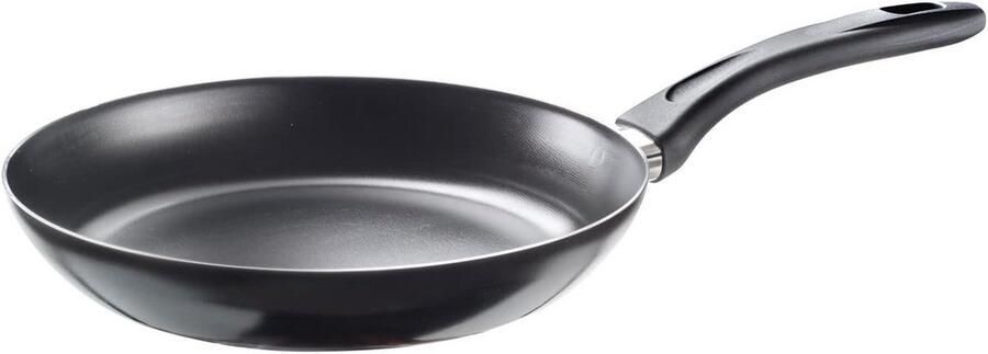 Koekenpan Aluminium Koekenpan met anti-aanbaklaag Gezond Koken PFOA-vrij 28 cm Zwart