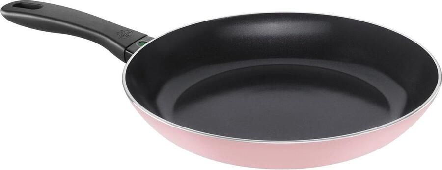 Koekenpan Aluminium Koekenpan Non-stick Koken en Bakken Keramische Anti-aanbaklaag 30 cm Roze