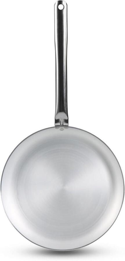 Koekenpan Aluminium Koekenpan Sauté Koken op Inductie 99.5% Puur Aluminium Ø 28 cm Aluminium