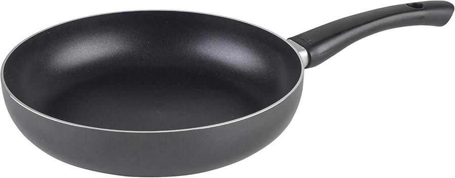 Koekenpan Aluminium Koekenpan Snel Koken Inductie Geschikt 16 cm Zwart
