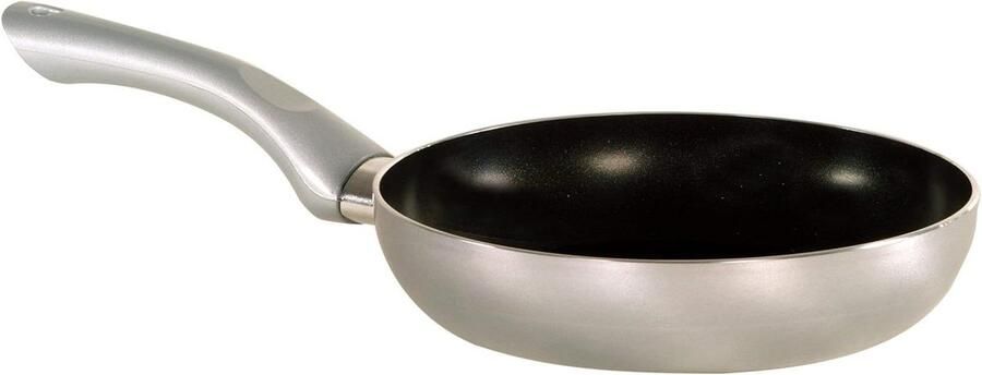 Koekenpan Aluminium Koekenpan Zilver Koken aan Tafel Non-stick Coating 32 cm Zilver
