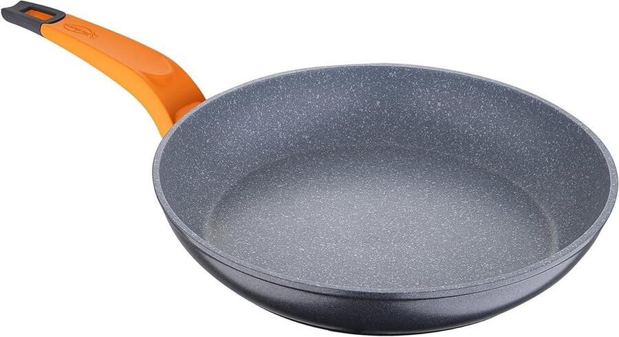 Koekenpan Aluminium Koekepan Bakpan Koken Bakken Meerlaagse Antiaanbaklaag Ø 20 cm Grijs