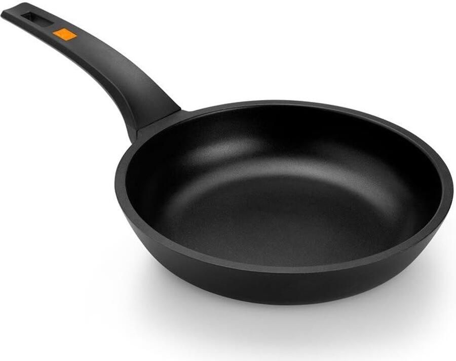 Koekenpan Aluminium Koken Antiaanbaklaag 16 cm Zwart