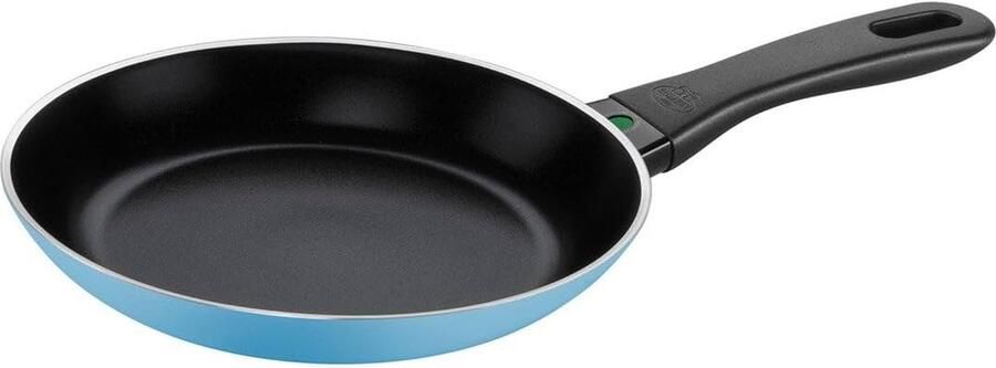 Koekenpan Aluminium Koken en Bakken Keramische Anti-aanbaklaag 30 cm Blauw