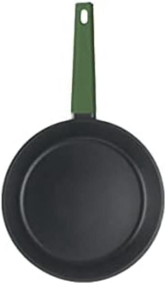 Koekenpan Aluminium Koken op Inductie Quantanium Antiaanbaklaag 26 cm Grijs