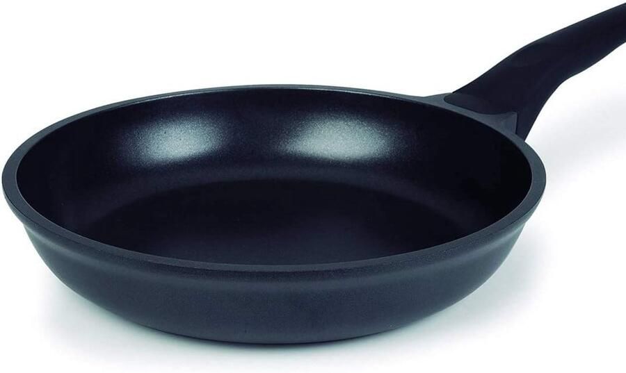 Koekenpan Aluminium pan Dagelijks koken Inductiebodem 30 cm Zwart