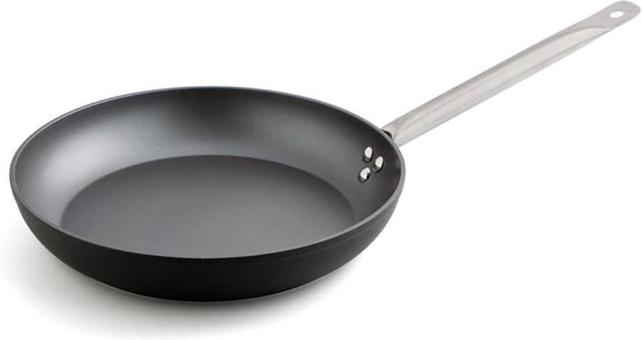 Koekenpan Aluminium Snel Bakken Gegoten Aluminium 24 cm Zwart