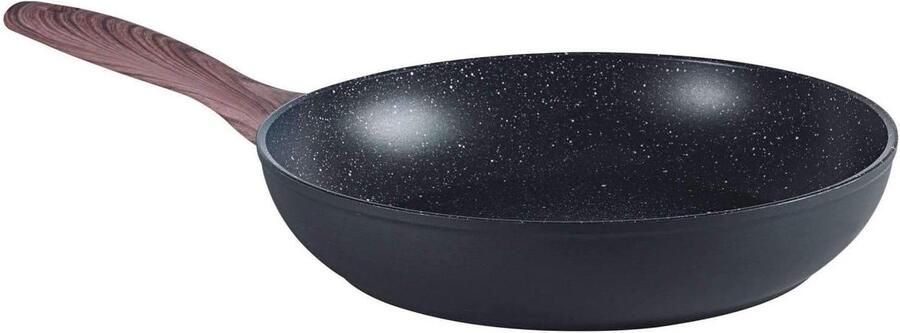 Koekenpan Aluminium Snel Koken Makkelijk te gebruiken 20 cm Roze