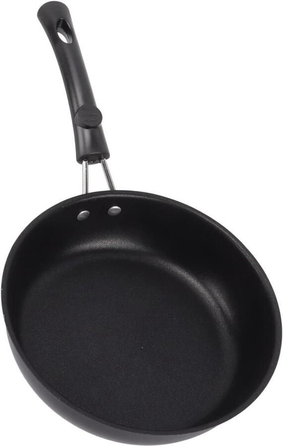Koekenpan Antiaanbak Gezond Koken Niet Kleven Vlekbestendig 18 cm Zilver