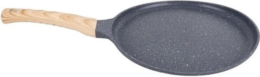 Koekenpan Anti-aanbak Omeletpan Pannenkoekenpan Ontbijt Koken Hoge Temperatuurbestendig 1127 g Grijs