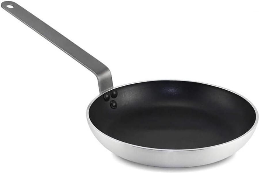 Koekenpan Antiaanbak Dagelijks Koken Gasfornuis Speciale Pan 36cm Zilver