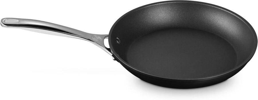 Koekenpan Antiaanbak Koekenpan Aluminium Dagelijks Koken Drievoudig Versterkt Oppervlak 26 cm Grijs