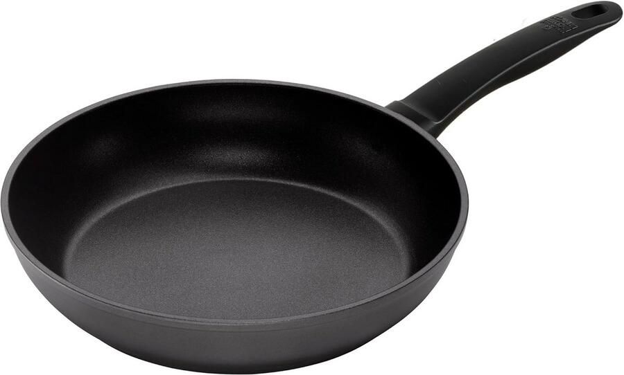 Koekenpan Antiaanbak Koekenpan Inductie Dagelijks Koken PFOA-vrije Coating 30 cm Zwart