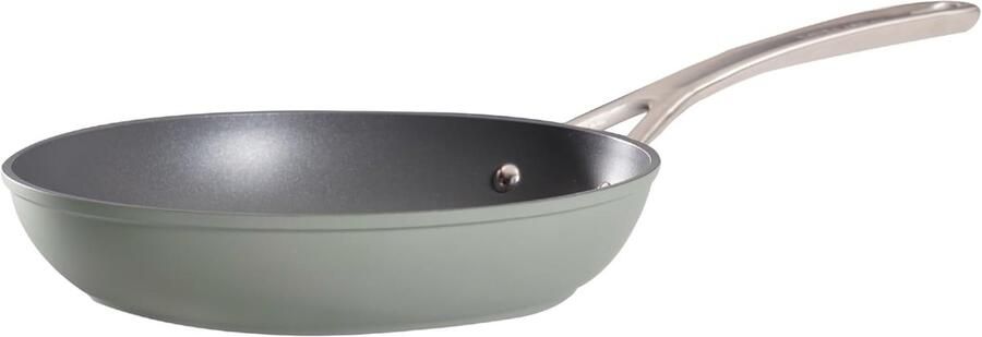 Koekenpan Antiaanbakpan Hapjespan Koken Bakken Sauteren Inductie Compatibel Ovenbestendig 24 cm Sage Leaf