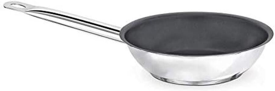 Koekenpan Antiaanbakpan Koken en Bakken Vaatwasserbestendig 40 cm Grijs