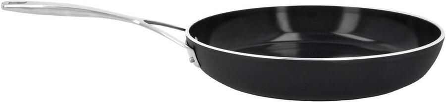 Koekenpan Antiaanbakpan Koken op Inductie Roestvrij Staal 30 cm Multicolor
