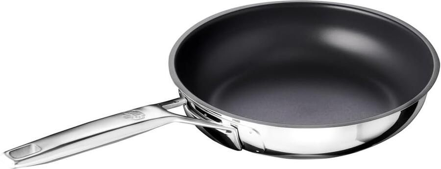Koekenpan Koken en Bakken Duurzaam Anti-aanbak Effect 20 cm Zilver