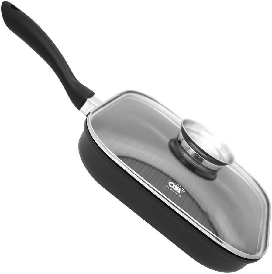 Koekenpan Bakraan Koken Keramische antiaanbaklaag Ø 28 cm Zwart