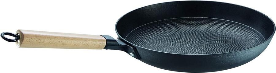 Koekenpan Bodem pan Gezond braden Duottec antiaanbaklaag 20 cm Zwart