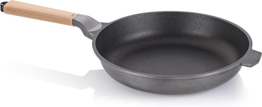 Koekenpan Bratpan Knapperig Braden Oil Control Systeem 32 cm Zwart