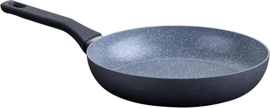 Koekenpan Bratpan Koekenpan Gelijkmatig Bakken PFAS-vrije Keramische Coating 28 cm Zwart