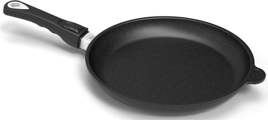 Koekenpan Culinaire Hoogstandjes Verwijderbare Handgreep 28 cm Grijs