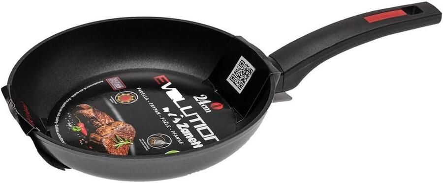 Koekenpan Dagelijks Koken Non-stick Coating 30 cm Zwart