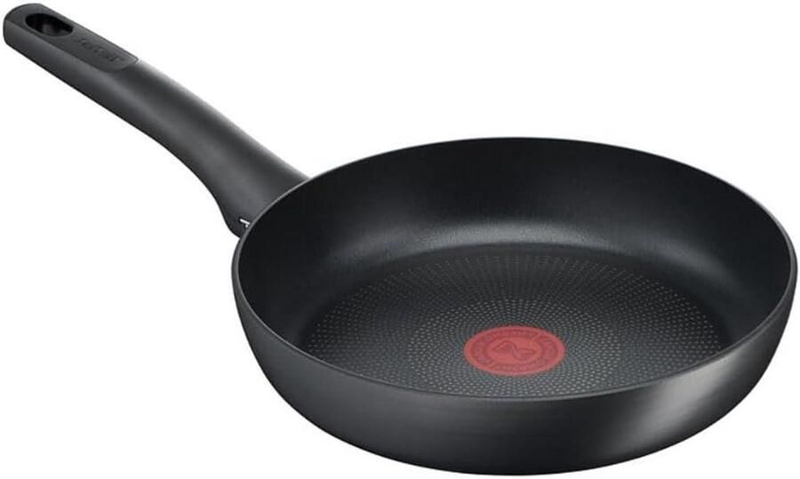 Koekenpan Dagelijks Koken Thermo-Signal Indicator 24 cm Zwart