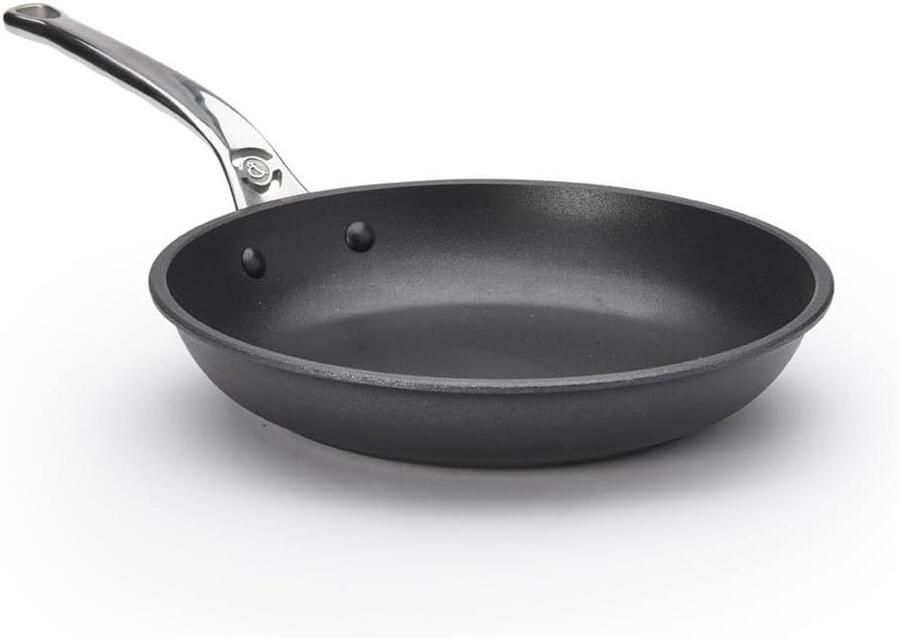 Koekenpan Delicate Gerechten Antiaanbaklaag 24 cm Zwart