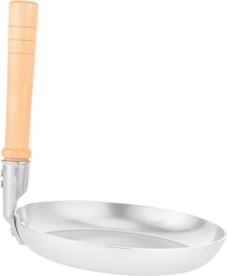 Koekenpan Ei Omeletpan Wok Ontbijt Maken Non-stick Coating 18.5 cm Zilver