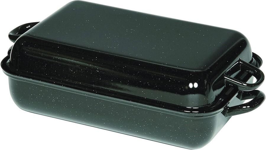 Koekenpan emaille 32x22 cm Duurzaam en gezond koken