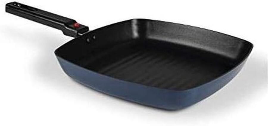 Koekenpan Eten Bereiden Afneembaar Handvat 12 Liter Blauw
