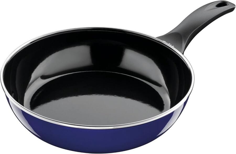 Koekenpan Gerechten Bakken Nikkelvrije Keramiek 24 cm Blauw