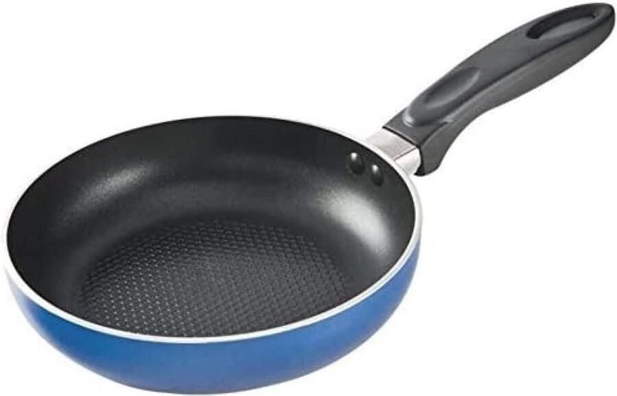 Koekenpan Gezond Koken Antiaanbaklaag 26 cm Blauw