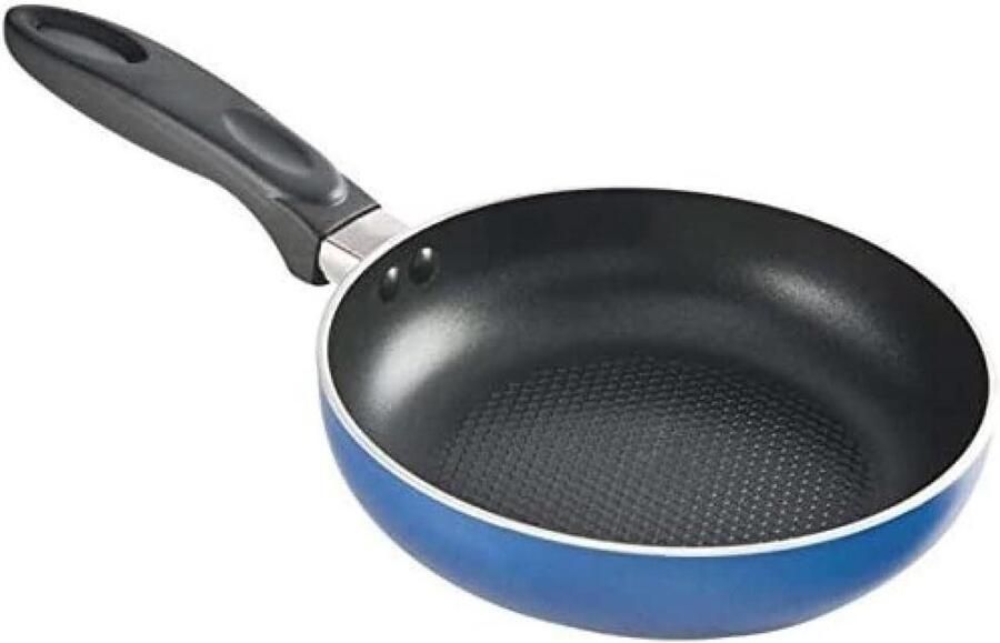 Koekenpan Gezond Koken Antiaanbaklaag 26 cm Blauw