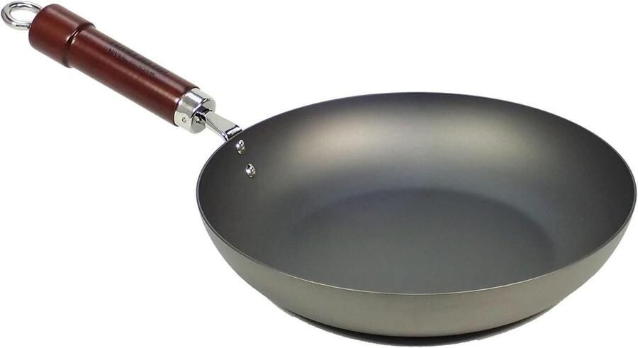 Koekenpan Gietijzeren pan Krokant Bakken Speciale Oppervlaktebehandeling 24 cm Goud